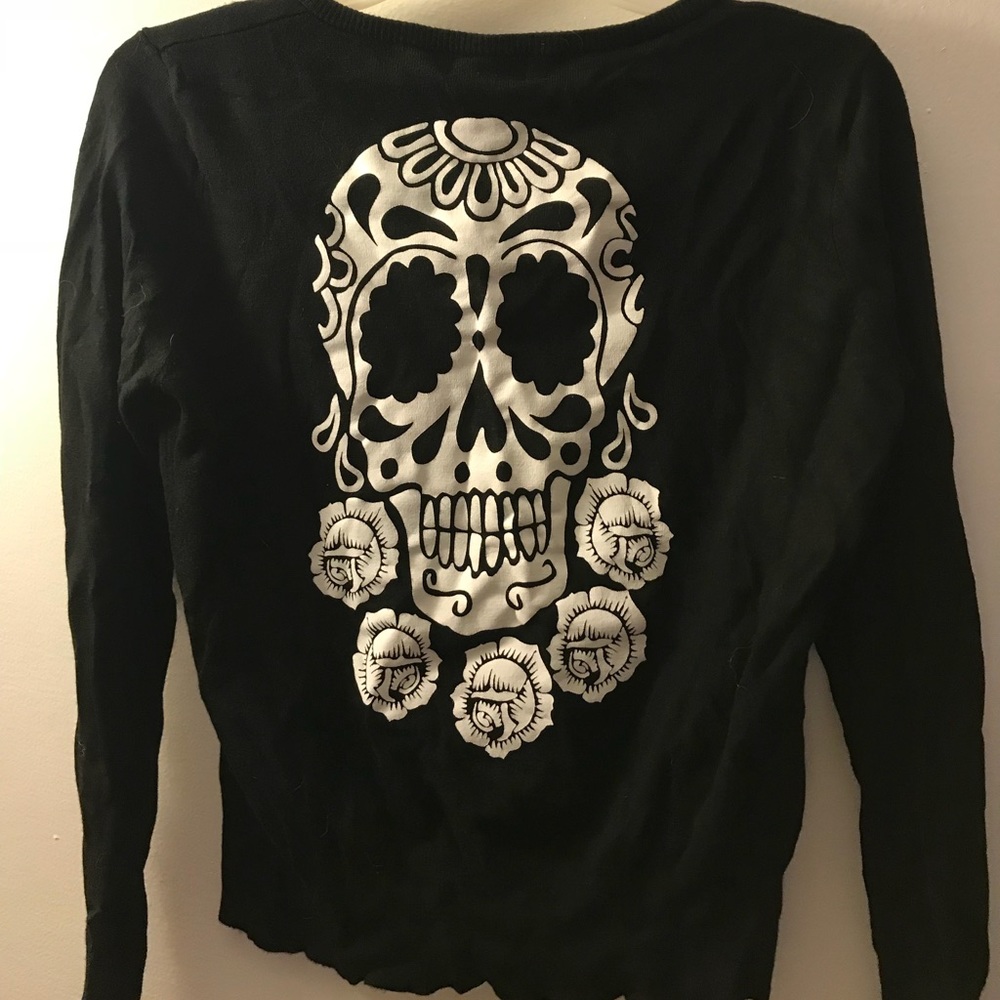 Skull cardigan